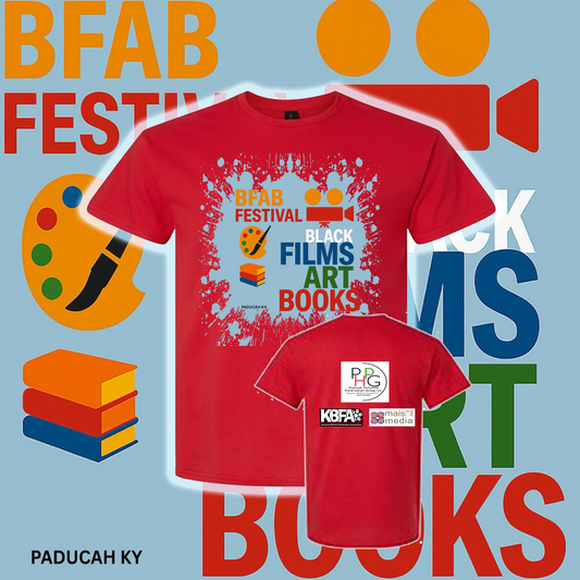 PHPG BLACK FILM ART BOOK FESTIVAL T-SHIRT