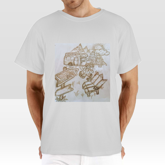 Aww He Campin T-shirt